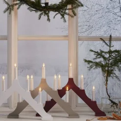 Star Trading kynttelikkö Alma 5 l  beige