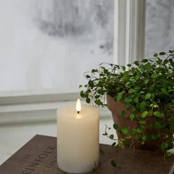 Star Trading LED-kynttilä Flamme Flow 12,5 cm valkoinen