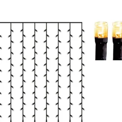 Star Trading valoverho Golden Warm White 80 LED musta 1,3x1,