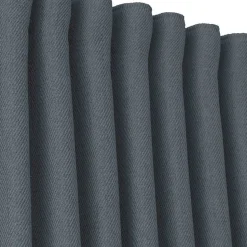 Svanefors verhot Greenwich 140x280 cm t.harmaa 2 kpl