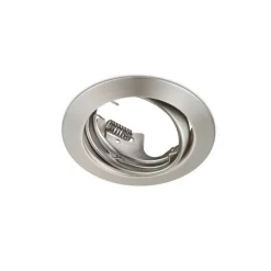 Trio Lighting alasavalo Jura GU10 harjattu teräs pyöreä