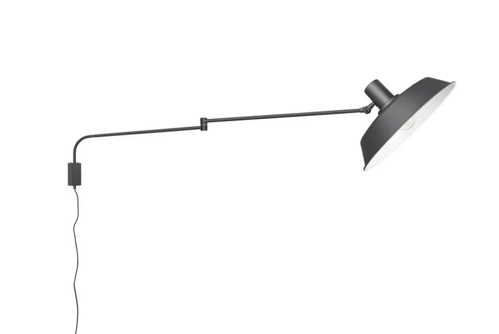 Trio Lighting Bolder seinävalaisin E27 mattamusta