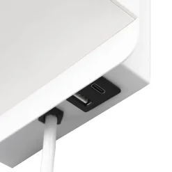 Trio Lighting Comfort seinävalaisin E14 mattavalkoinen latau