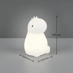 Trio Lighting LED-pöytävalaisin Rexy RGBW valkoinen