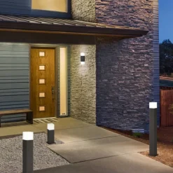 Trio Lighting seinävalaisin Hudson 2-os E14 antrasiitti