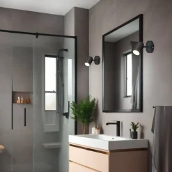 Trio Lighting spottivalaisin Angelo H2O 1-os GU10 mattamusta