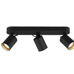 Trio Lighting spottivalaisin Pago 3-os GU10 mattamusta