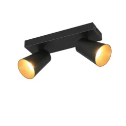 Trio Lighting spottivalaisin Sharp 2-os GU10 mattamusta/kult