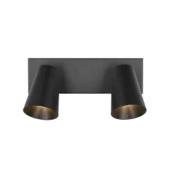 Trio Lighting spottivalaisin Sharp 2-os GU10 mattamusta/kult