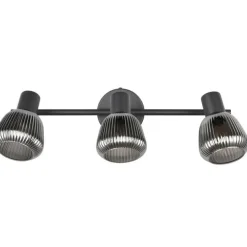 Trio Lighting spottivalaisin Tarifa 3-os E14 mattamusta/krom