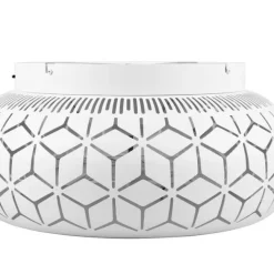 Trio Lighting tuuletinkattovalaisin Bidar 3xE27 mattavalkoin