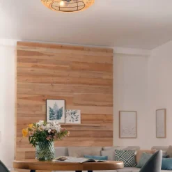 Trio Lighting tuuletinkattovalaisin Lillesand 4xE27 mattamus