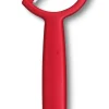 Victorinox kuorija Rho suorateräinen punainen