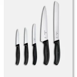 Victorinox veitsisetti 5-osaa musta