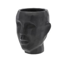 Villa Collection Vern ruukku 22,5 cm sementti musta