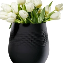 Villeroy&Boch Collier Vaasi 20,5x20,5x22,5cm musta