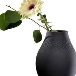 Villeroy&Boch Collier Vaasi 16x16x20cm musta