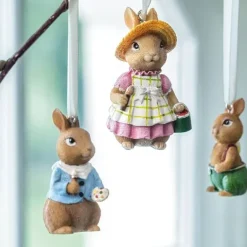 Villeroy&Boch Easter Roikkuvakoriste Bunny Tales puput 3-osainen