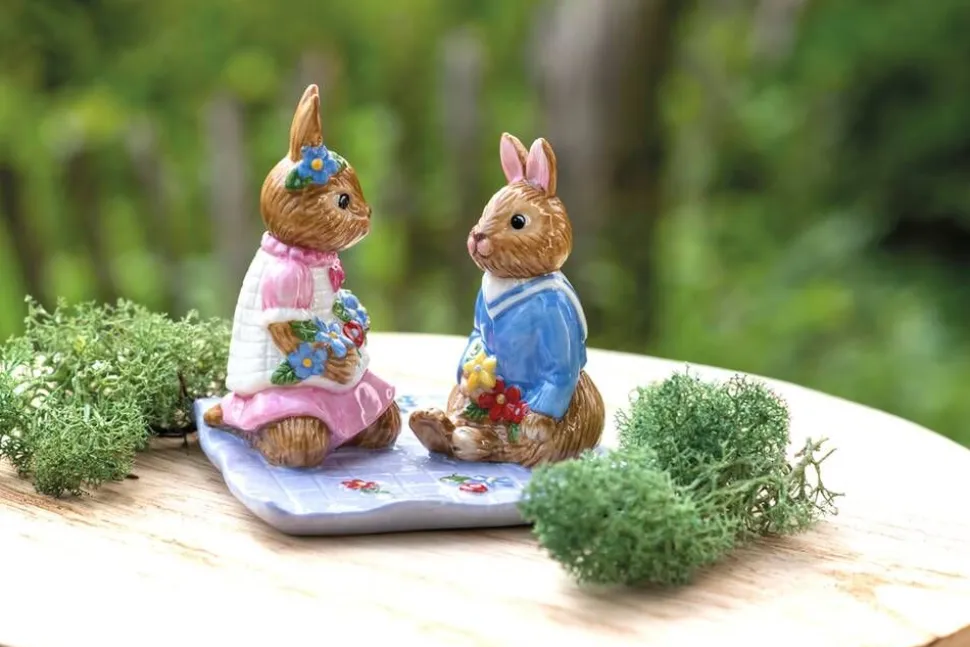 Villeroy&Boch koristepupu Bunny Tales Piknikki 8 cm