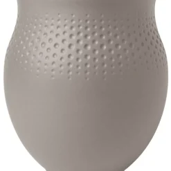Villeroy&Boch Manufacture Collier vaasi 16,5x16,5x18 cm 2,64 L taupe perle