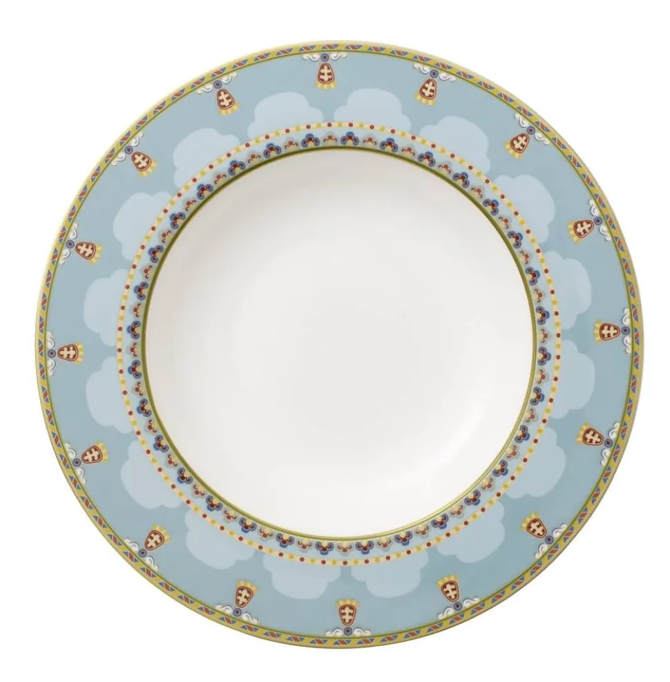 Villeroy&Boch Samarkand Syvä lautanen 24cm Aquamarin