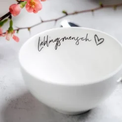 Villeroy&Boch Statement kulho Ø14 cm 0,47l Lieblingsmensch