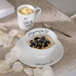 Villeroy&Boch Statement kulho Ø14 cm 0,47l Lieblingsmensch