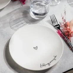 Villeroy&Boch Statement lautanen Ø21 cm Lieblingsmensch