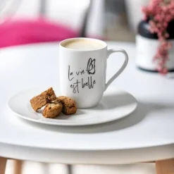 Villeroy&Boch Statement muki 11,5x8x10,5cm 0,28l La vie est belle