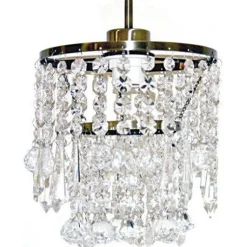 Virvatuli kattovalaisin Crystal C1 antiikkimessinki