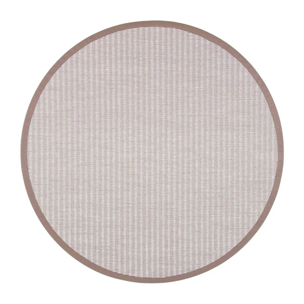 VM-Carpet Kelo beige/valkoinen 72/81 Ø 240 cm, kantti 32