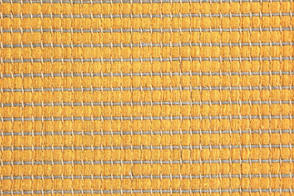 VM-Carpet Lyyra 71 keltainen, Ø 160 cm, kantti 41