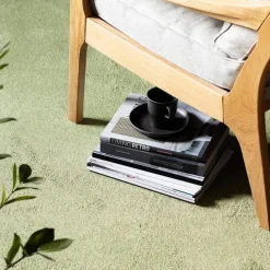 VM-Carpet Satine 572 vihreä, 80*150 cm, kantti 5784