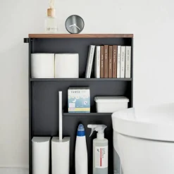 Yamazaki kapea hyllykkö pyörillä Tower musta