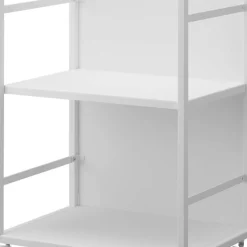 Yamazaki säilytysvaunu Tower 2 tasoa valkoinen