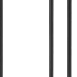 Yamazaki sivupöytä Tower pyörillä musta